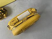 Fendi Yellow O'lock Mini Leather Camera Bag - 3