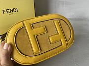 Fendi Yellow O'lock Mini Leather Camera Bag - 2