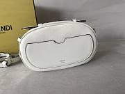 Fendi White O'lock Mini Leather Camera Bag - 6