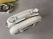 Fendi White O'lock Mini Leather Camera Bag - 5