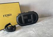 Fendi Black O'lock Mini Leather Camera Bag - 1