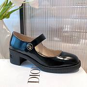 Dior D-Doll Black Shiny Calfskin Pump - 3