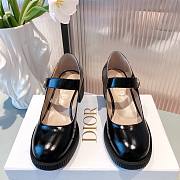 Dior D-Doll Black Shiny Calfskin Pump - 5