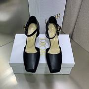 Dior Rhodes Black Slingback Heels - 2