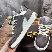 Dior B9S ERL Grey Leather Sneaker - 5