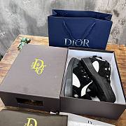 Dior B9S ERL Black Leather Sneaker - 4