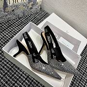 Dior J'Adior Slingback Silver Strass Heels ( 2cm/ 6.5cm/ 9cm) - 3