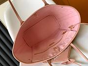 Louis Vuitton Neverfull bicolor cream pink monogram bag 35cm - 5