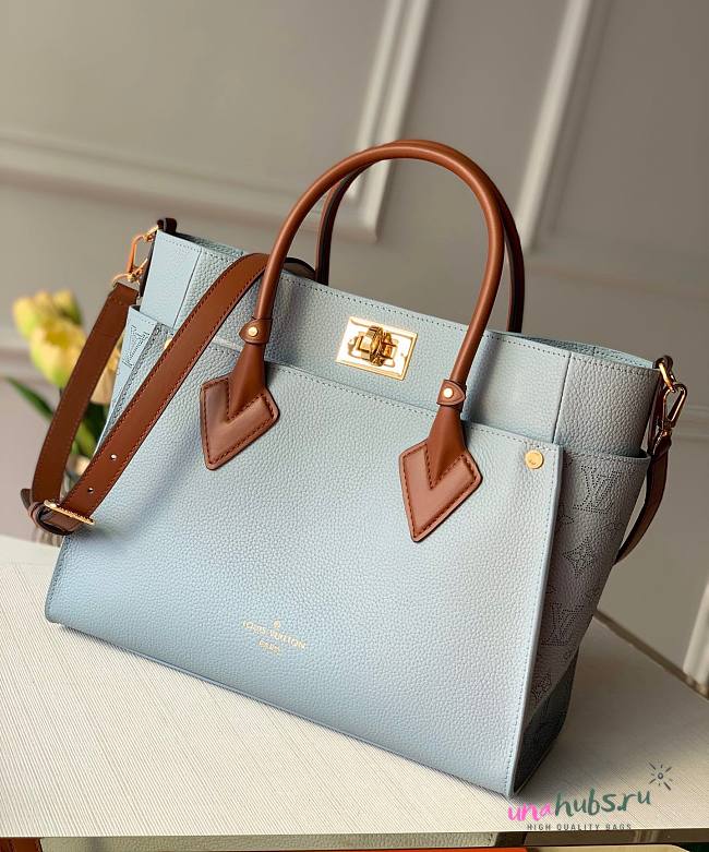 Louis Vuitton On My Side MM in Blue M53823 - 1