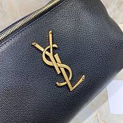 YSL Black Monogram Logo Fanny Pack/Belt Bag - 4