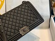 Chanel Le Boy Caviar Black Hardware 28cm Bag - 2