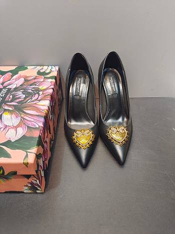 Dolce & Gabbana Black Heels 10cm