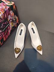 Dolce & Gabbana White Heels 10cm - 1