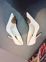 Dolce & Gabbana White Heels 10cm - 4