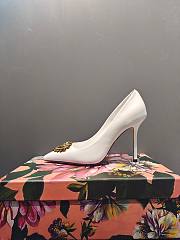 Dolce & Gabbana White Heels 10cm - 3