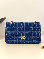 Chanel CF denim tweed bag 25cm - 1