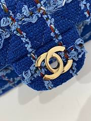 Chanel CF denim tweed bag 25cm - 2