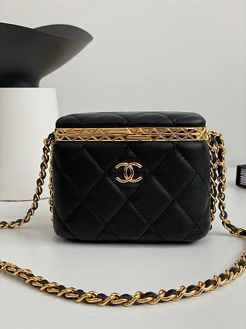 Chanel Vanity Case Quilted Lambskin Small Bag