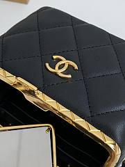 Chanel Vanity Case Quilted Lambskin Small Bag - 5