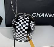 Chanel Helmet Minaudiere black cruise - 5