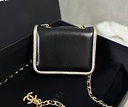 Chanel metal chain clutch - 3