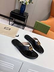 Gucci Interlocking G thong sandal - 2