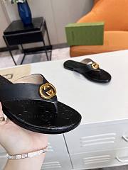 Gucci Interlocking G thong sandal - 3