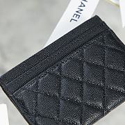 Chanel boy silver card holder - 6