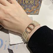 Dior clair D bracelet   - 6