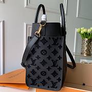 Louis Vuitton On The Side Nappa Soft Leather MM Bag - 5