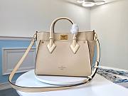 Louis Vuitton On My Side MM in Cream M53823 - 1