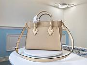 Louis Vuitton On My Side MM in Cream M53823 - 3