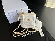 Chanel Cargo Vanity Mini White Bag  - 1