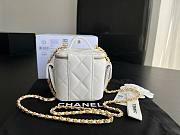 Chanel Cargo Vanity Mini White Bag  - 4