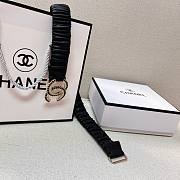 Chanel CC Lambskin Strass Belt - 5