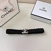 Chanel CC Silver Crystal lambskin belt - 2