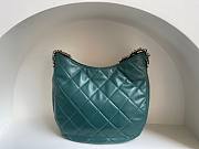 Chanel 22p hobo blue lambskin gold hardware bag - 3