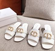 Dior 30 Montaigne slides/ heeled sandals - 1