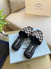 Prada heeled puffer slippers - 5