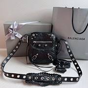 Balenciaga Le Cagole leather crossbody bag - 1