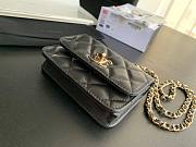 Chanel CC Woc Mini Black Bag - 5