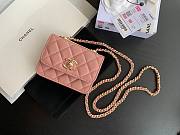 Chanel CC Trendy Mini Pink Bag - 1