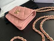 Chanel CC Trendy Mini Pink Bag - 4