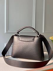 Louis Vuitton Capucines all black PM bag - 6