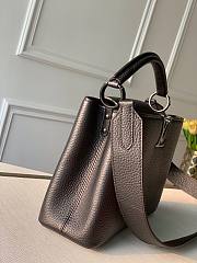 Louis Vuitton Capucines all black PM bag - 3