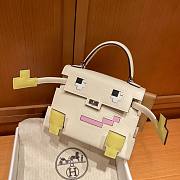 Hermes Kellydole Picto Epsom Nata Bag - 1