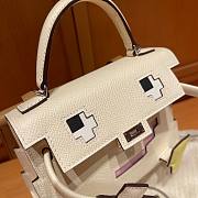 Hermes Kellydole Picto Epsom Nata Bag - 4