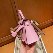 Hermes Kellydole Picto Epsom Pink Bag - 5