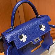 Hermes Kellydole Picto Epsom Blue Bag - 2