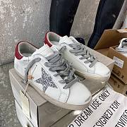 Golden Goose Super-Star glittery sneakers - 1